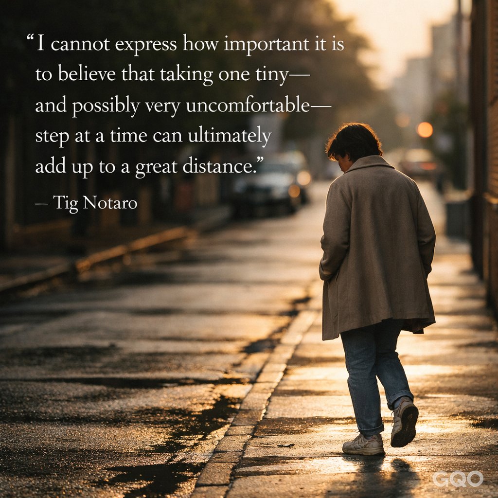 Inspirational quote by Tig Nataro