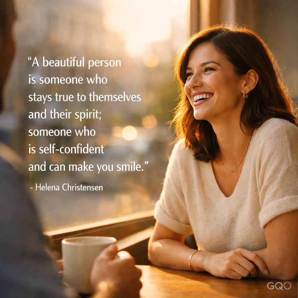 Inspirational quote by Helena Christensen