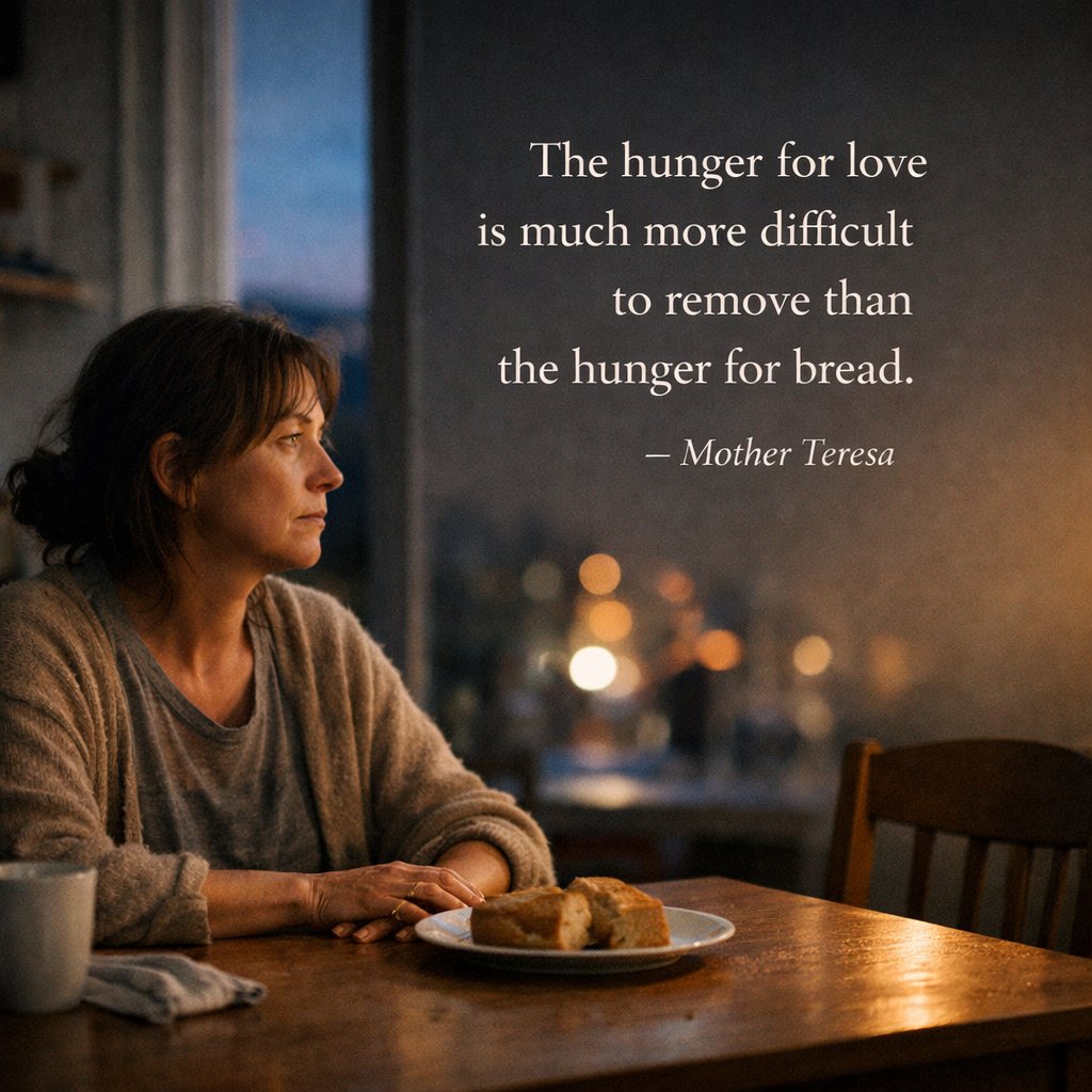 Inspirational quote by Mother Teresa