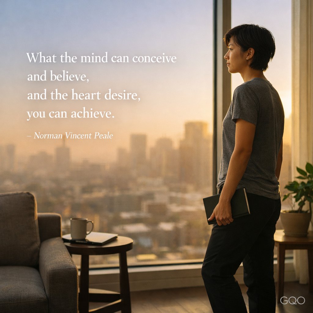 Inspirational quote by Norman Vincent Peale