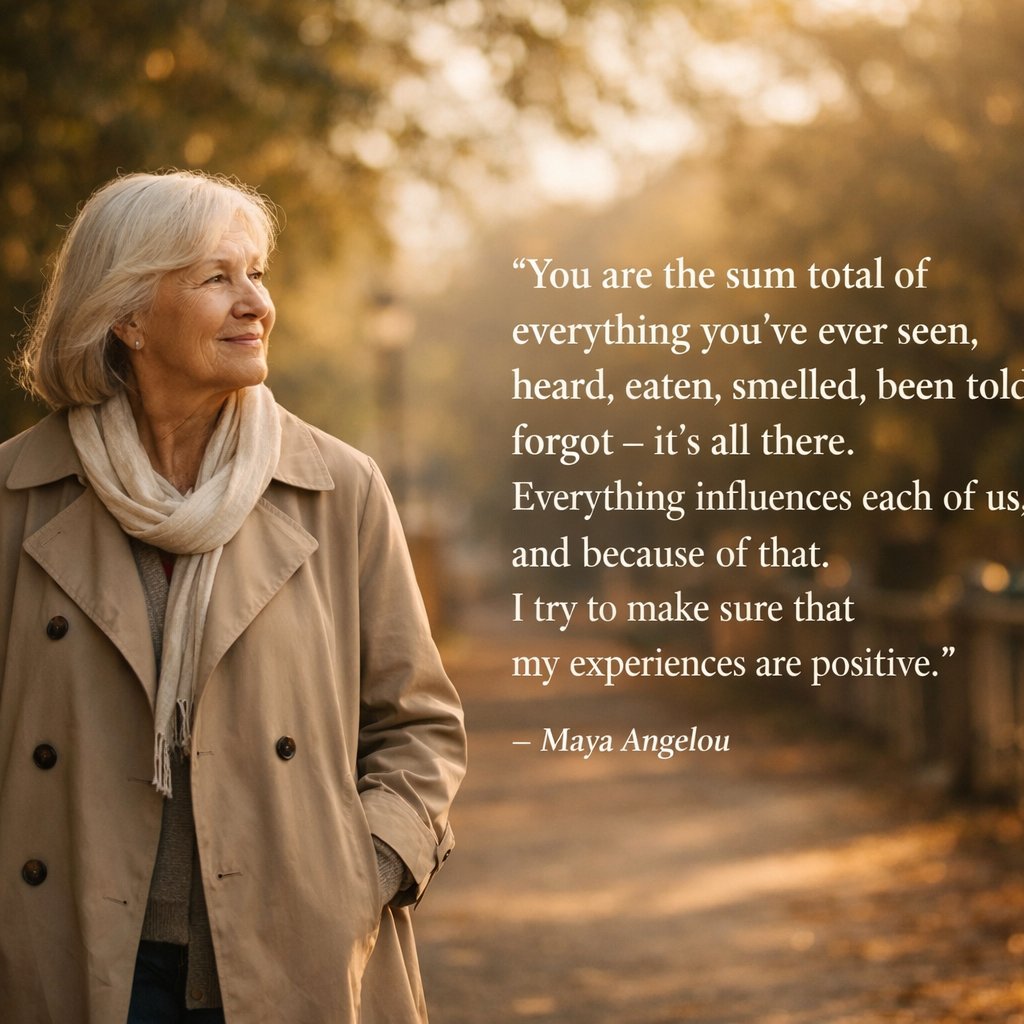 Inspirational quote by Maya Angelou