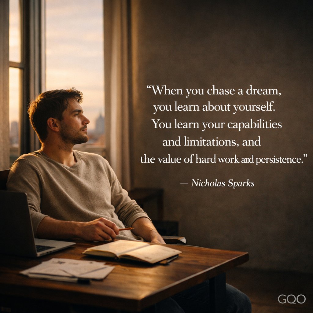 Inspirational quote by Nicholas Sparks