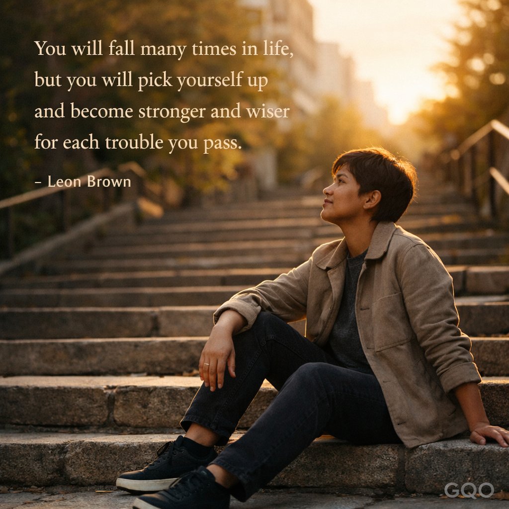 Inspirational quote by Leon Brown