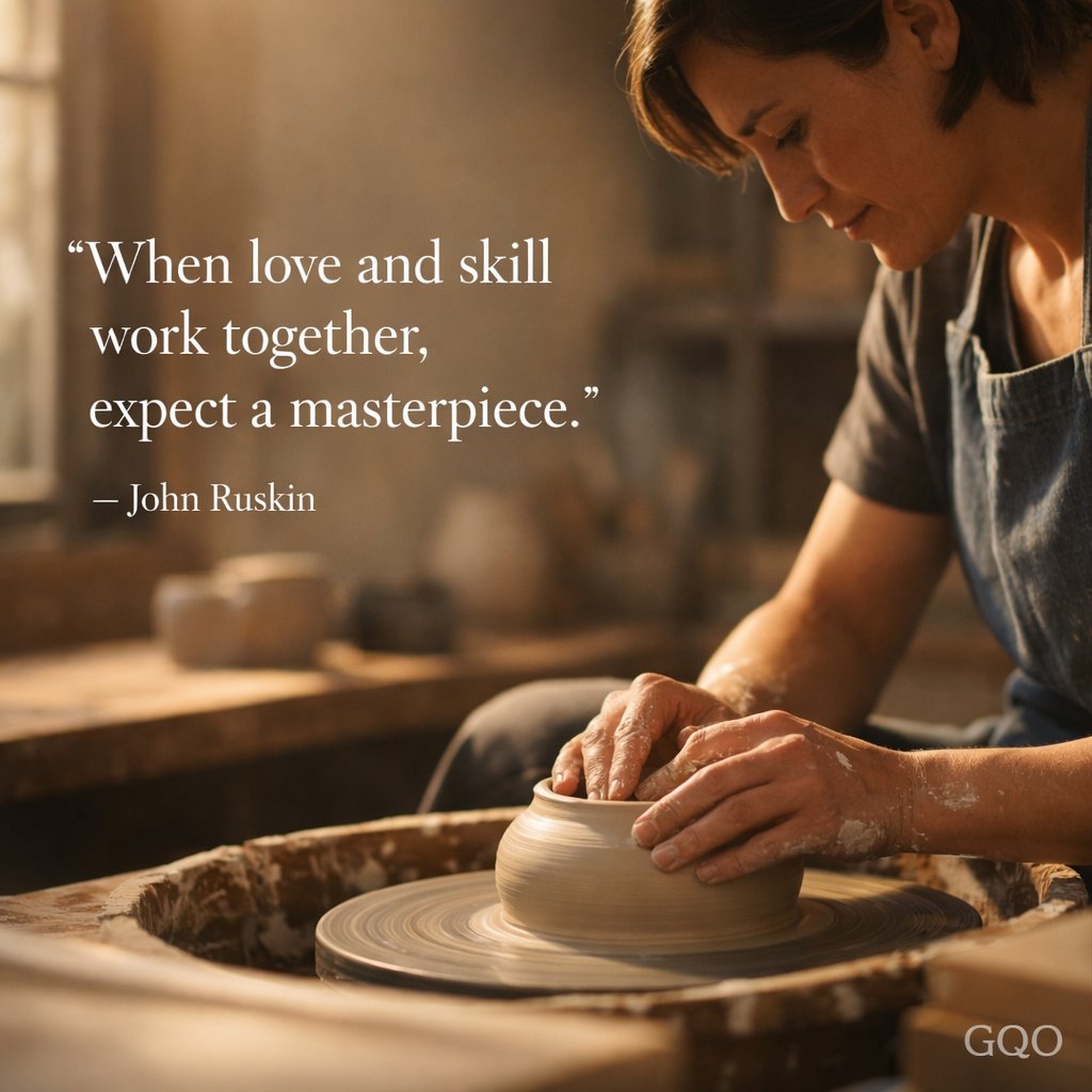 Inspirational quote by John Ruskin