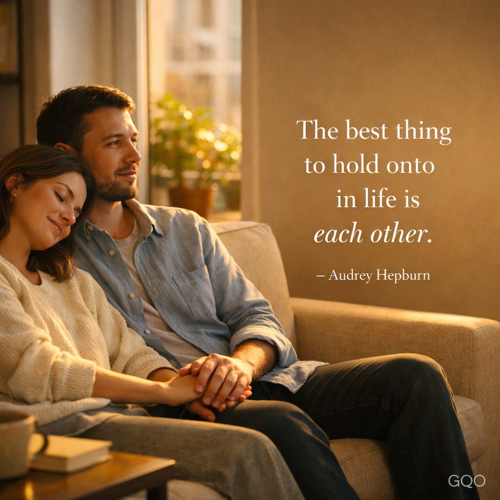 Inspirational quote by Audrey Hepburn