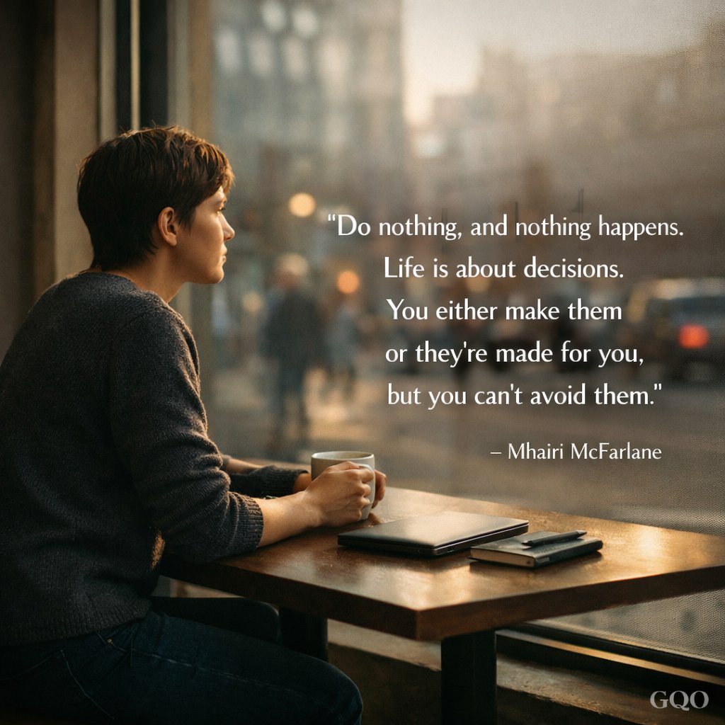 Inspirational quote by Mhairi McFarlane