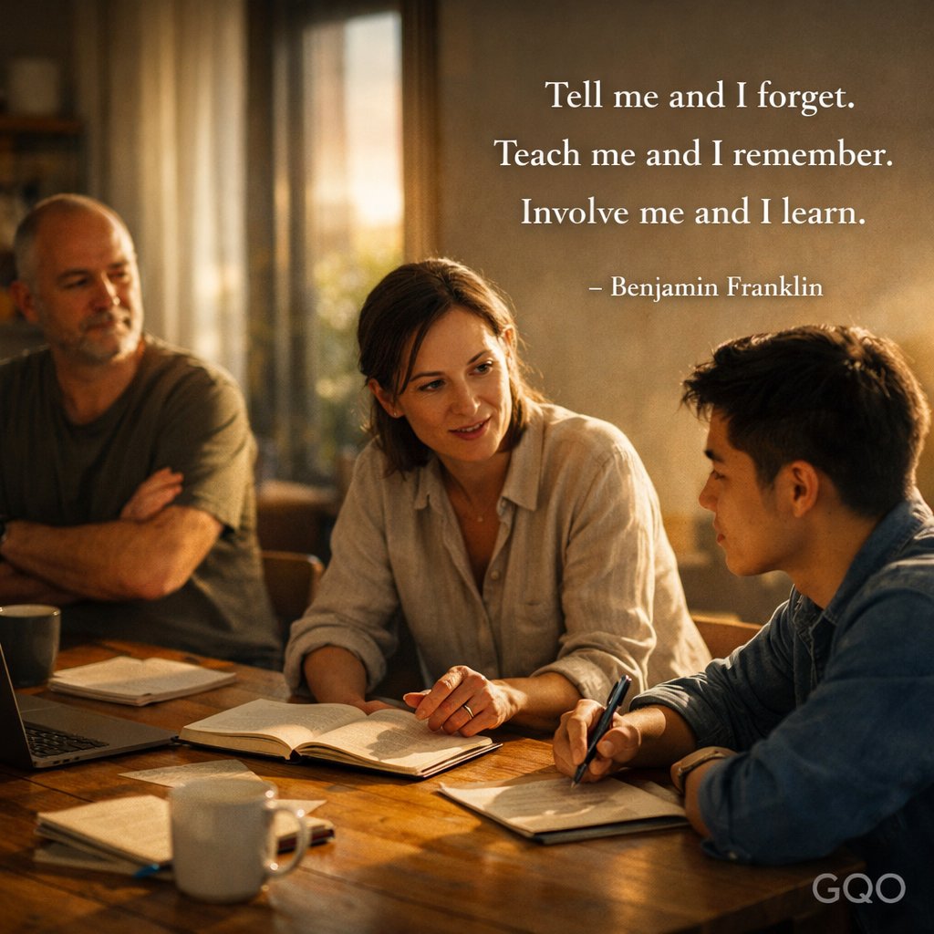 Inspirational quote by Benjamin Franklin