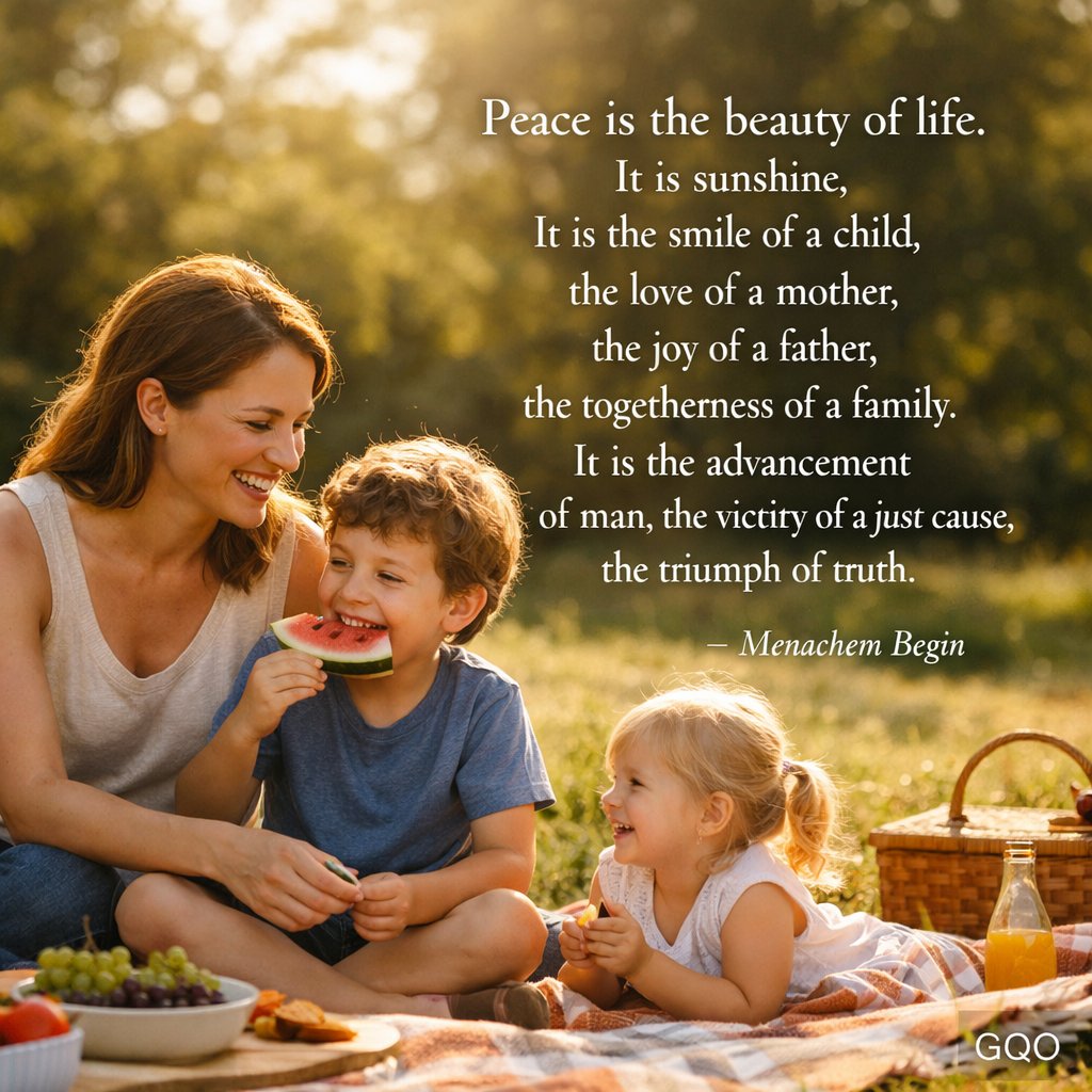 Inspirational quote by Menachem Begin