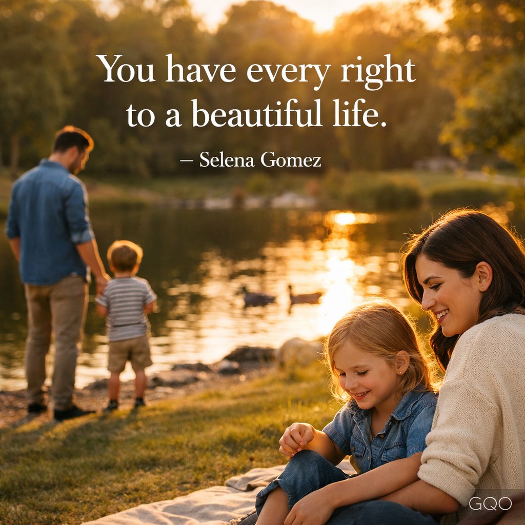 Inspirational quote by Selena Gomez
