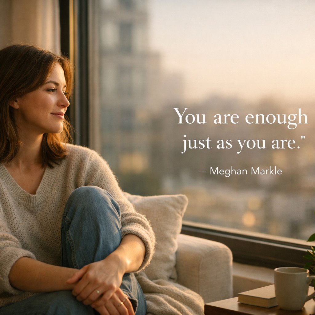 Inspirational quote by Meghan Markle