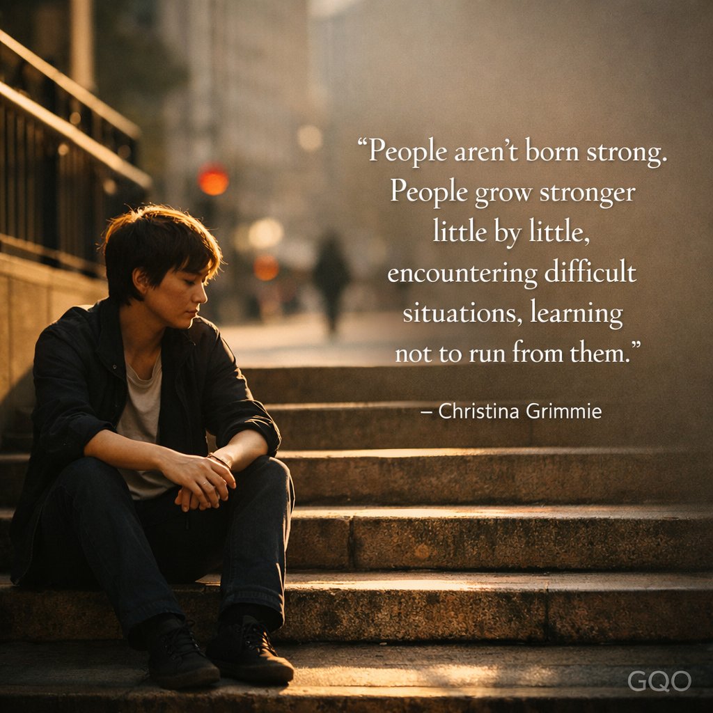 Inspirational quote by Christina Grimmie