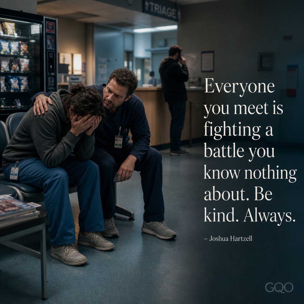 Inspirational quote by Joshua Hartzell