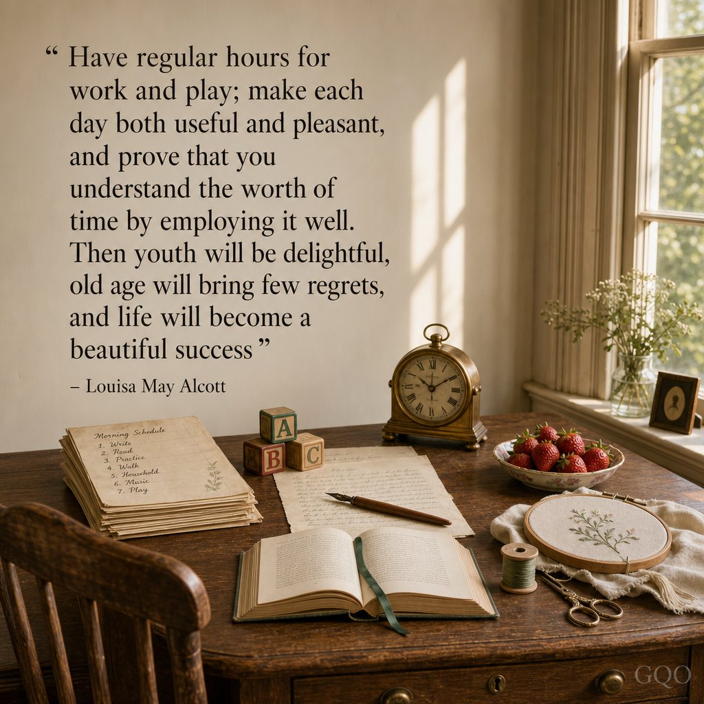 Inspirational quote by Louisa May Alcott