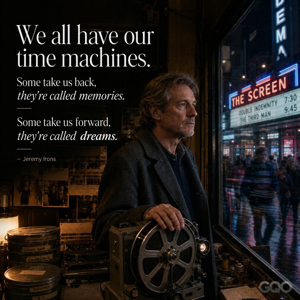 Inspirational quote by Jeremy Irons