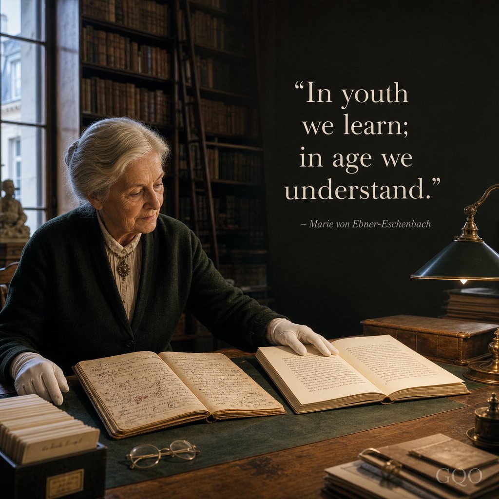 Inspirational quote by Marie von Ebner-Eschenbach