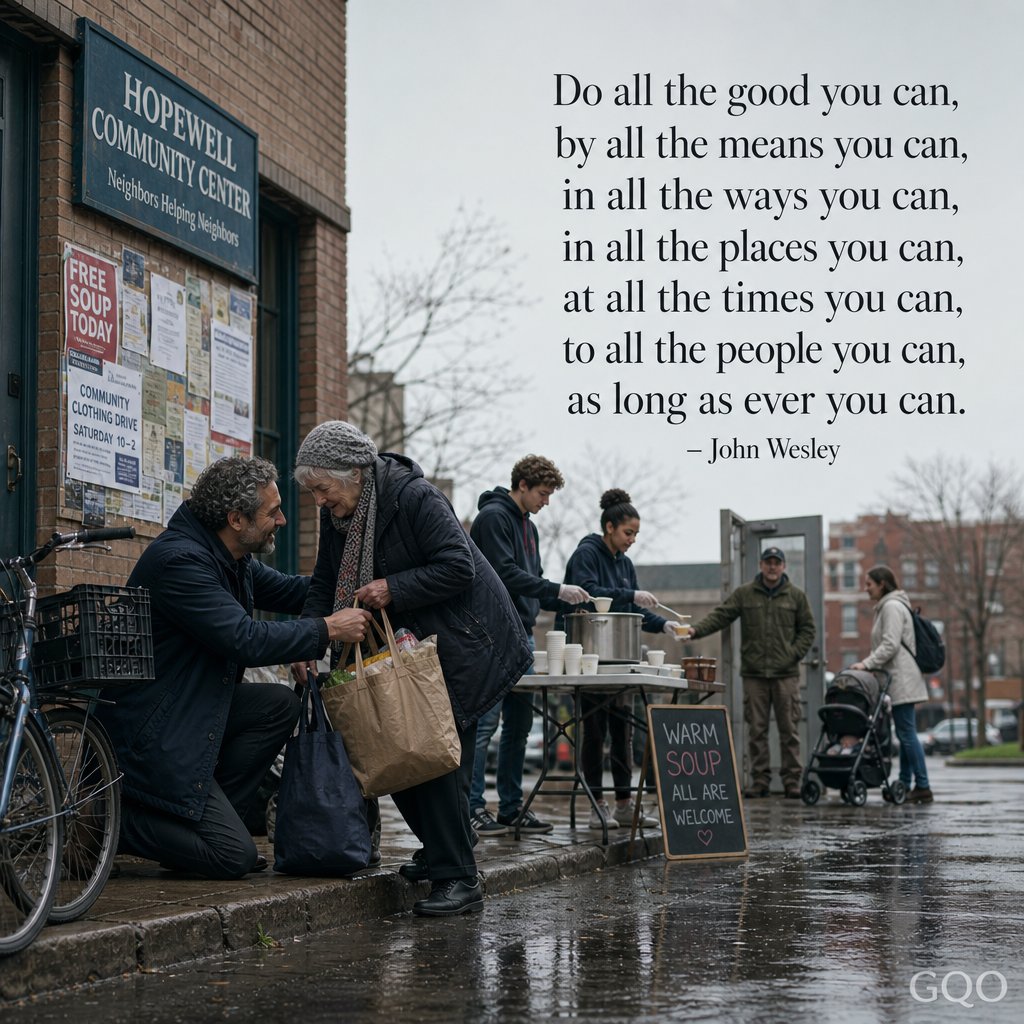 Inspirational quote by John Wesley