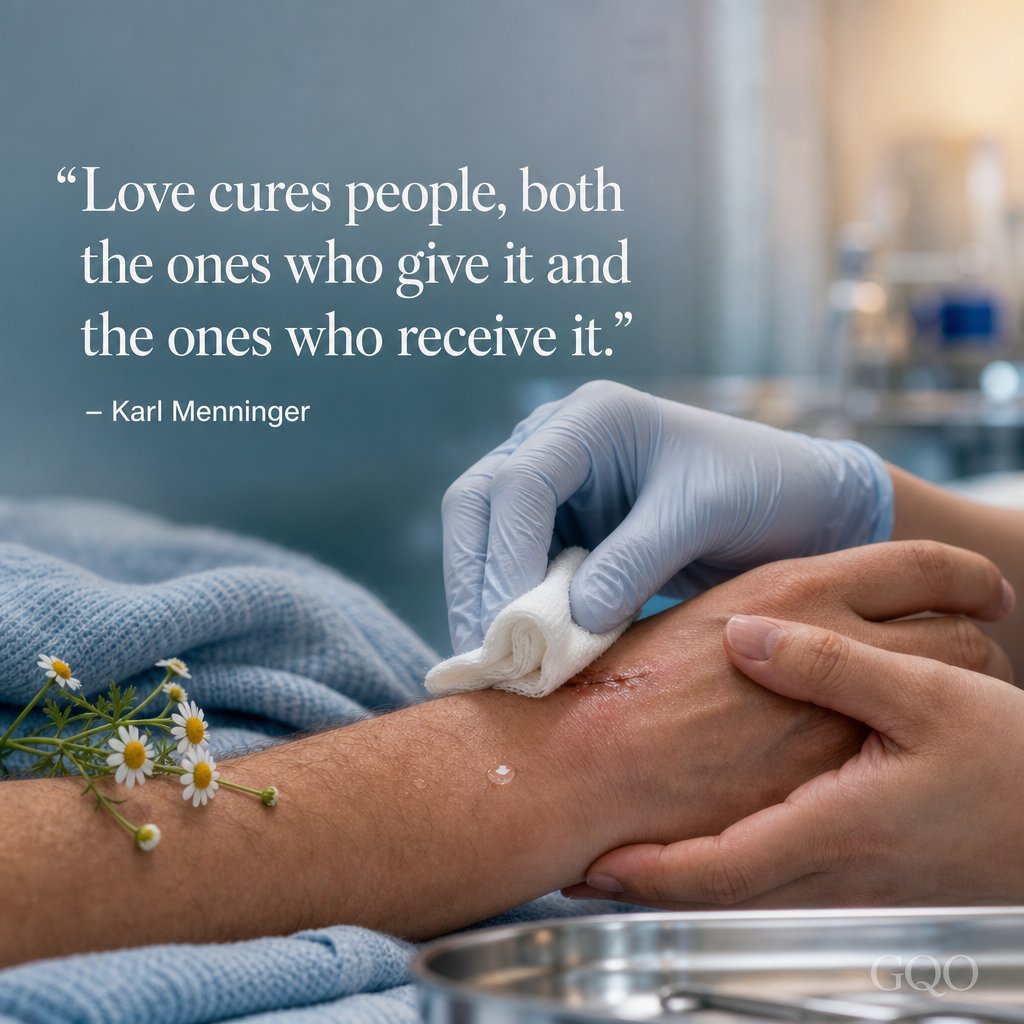 Inspirational quote by Karl Menninger