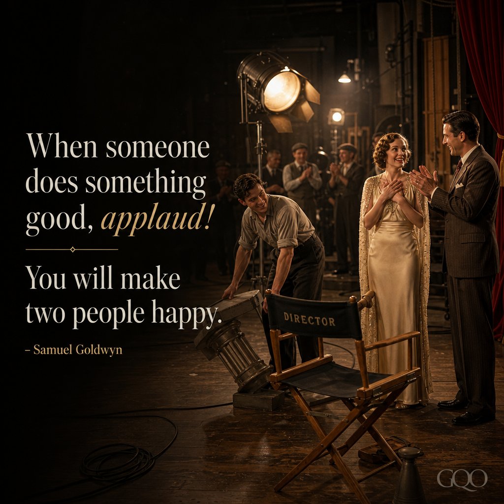 Inspirational quote by Samuel Goldwyn