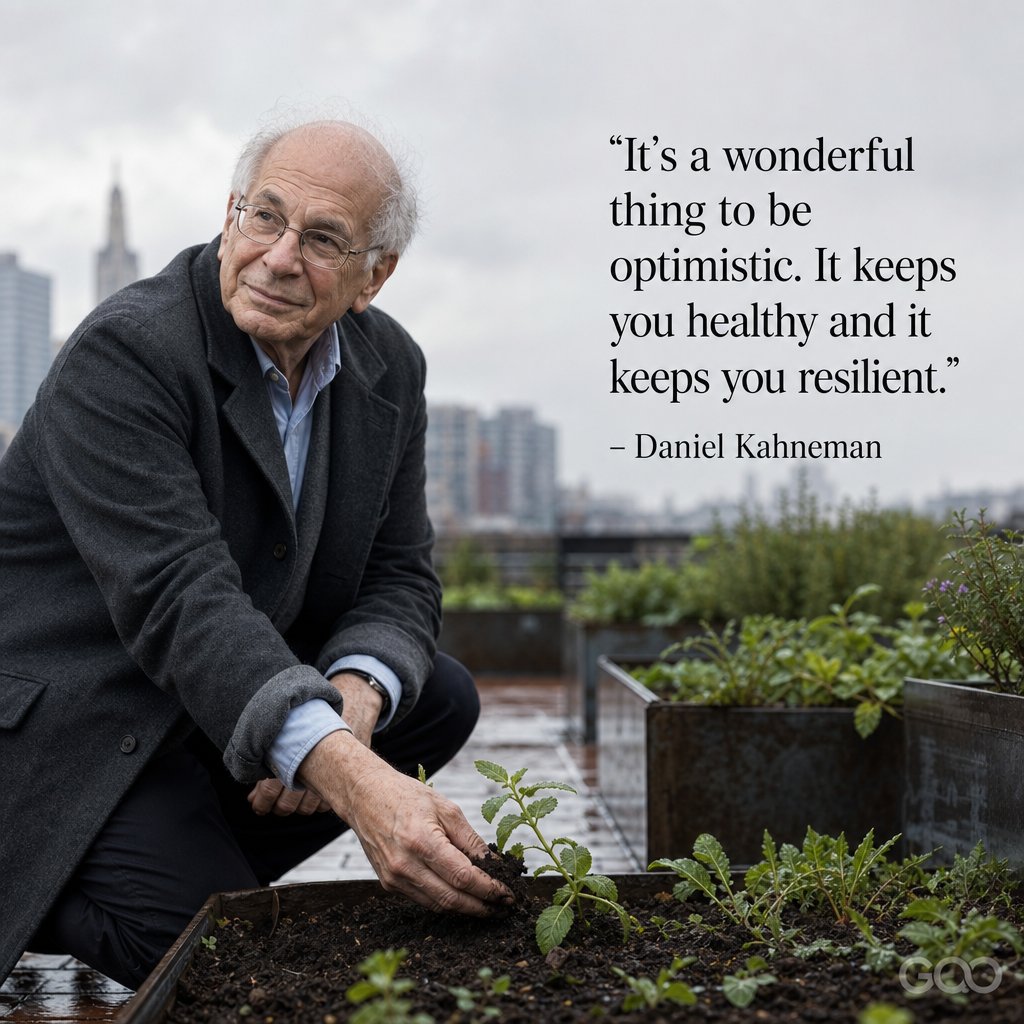 Inspirational quote by Daniel Kahneman