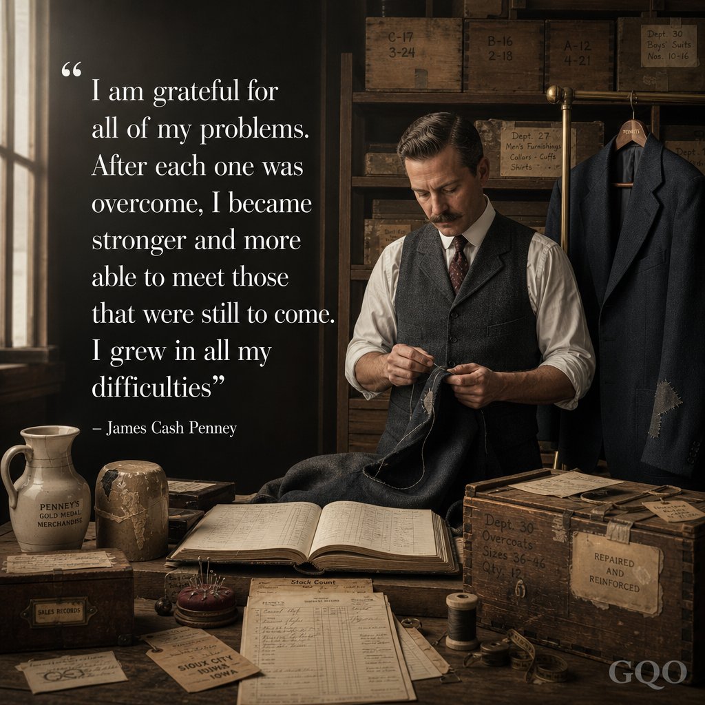 Inspirational quote by James Cash Penney