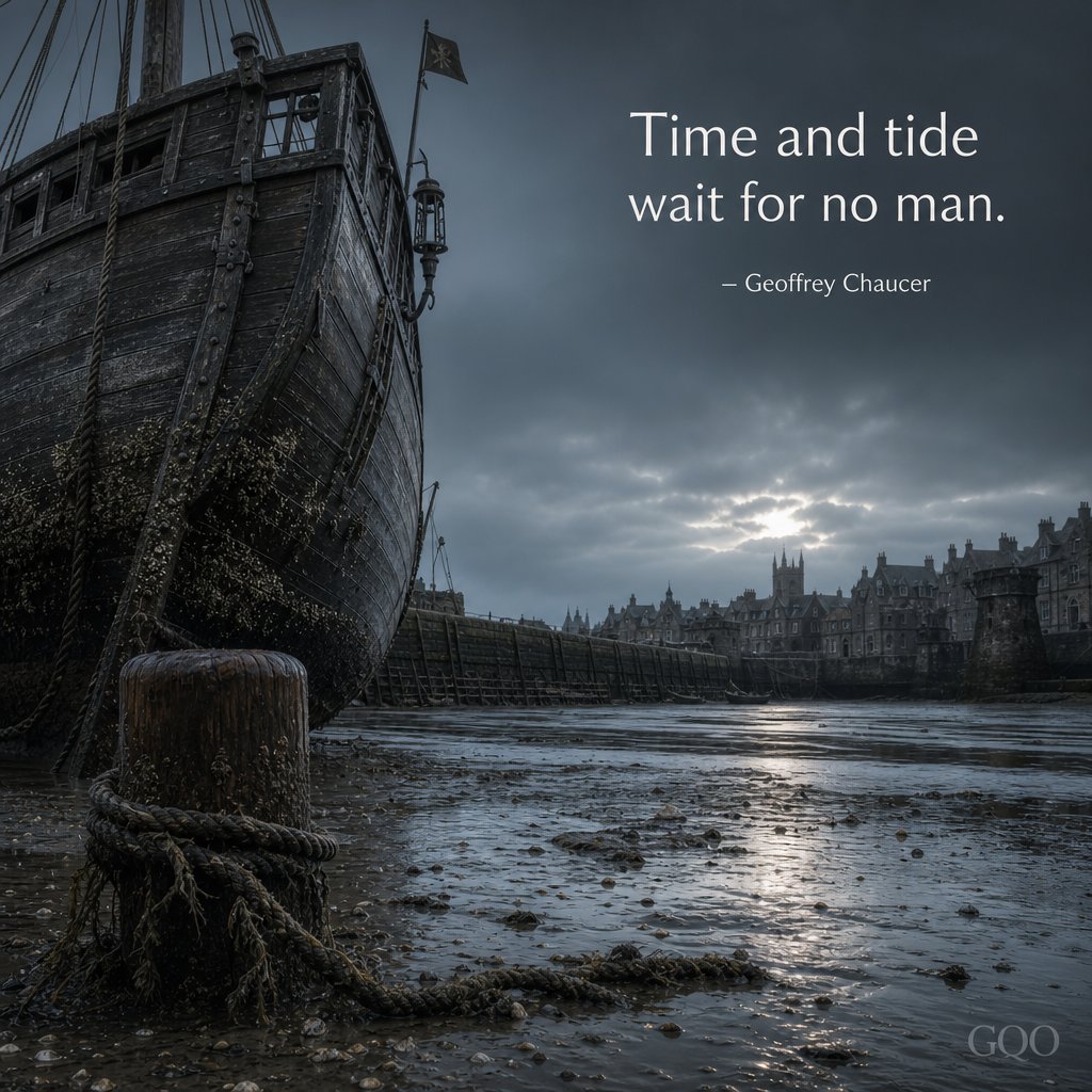 Inspirational quote by Geoffrey Chaucer