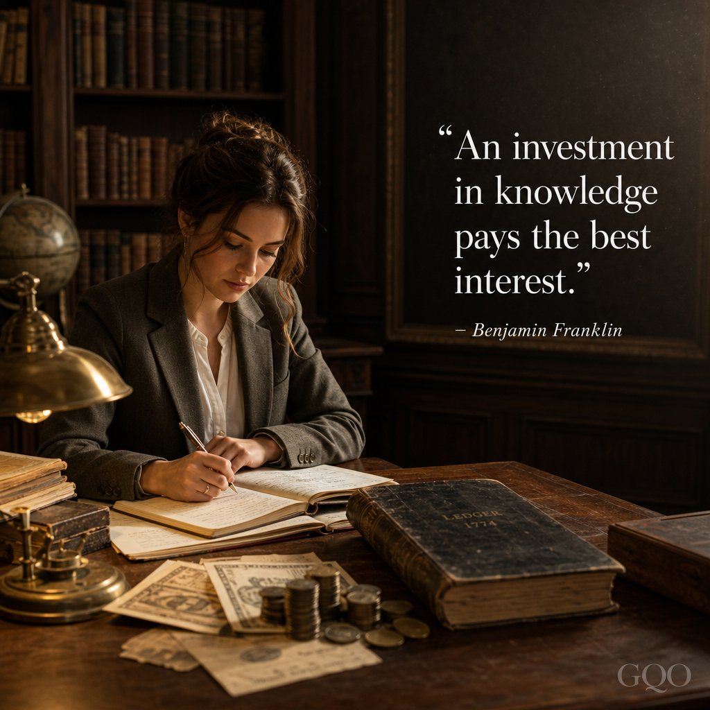Inspirational quote by Benjamin Franklin