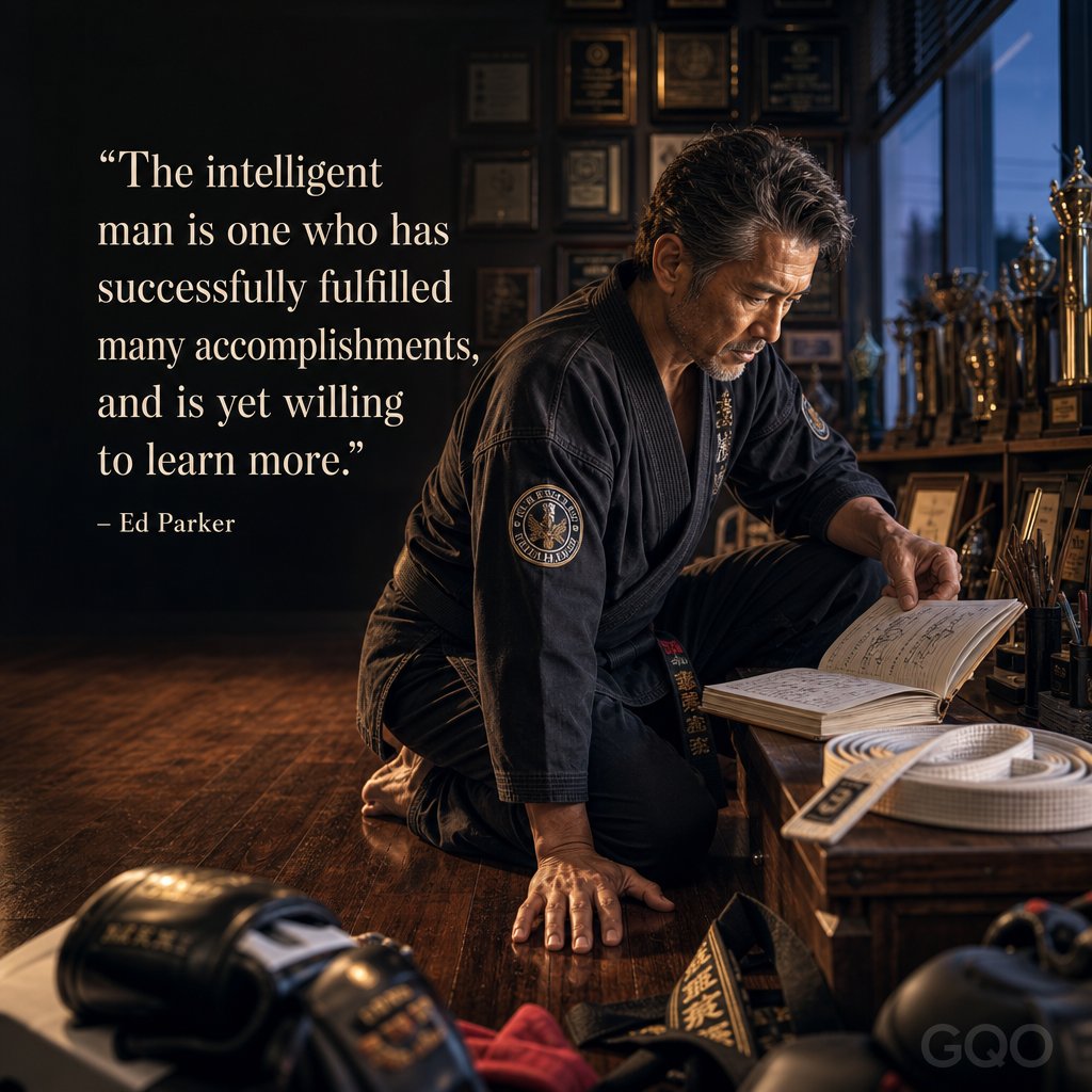 Inspirational quote by Ed Parker