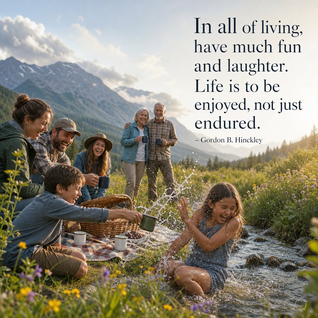 Inspirational quote by Gordon B. Hinckley