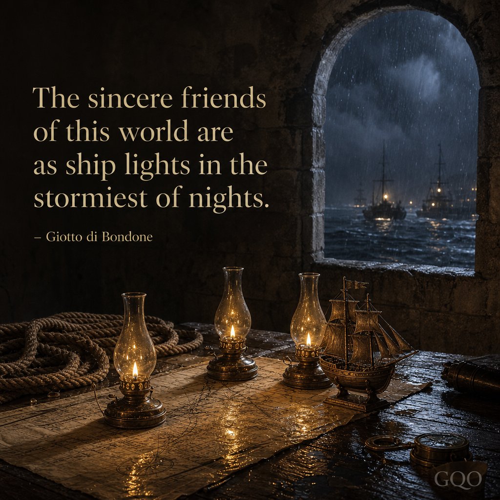 Inspirational quote by Giotto di Bondone