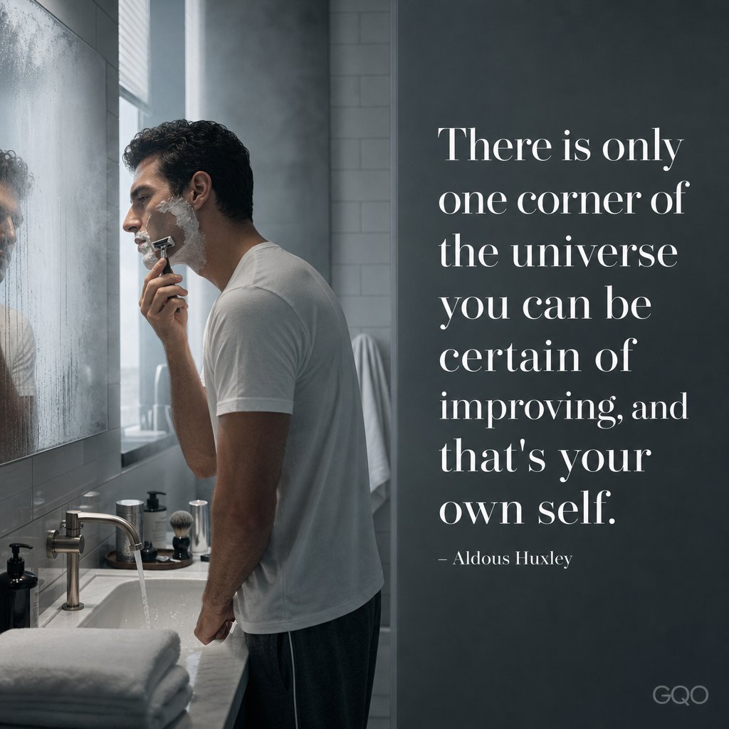 Inspirational quote by Aldous Huxley