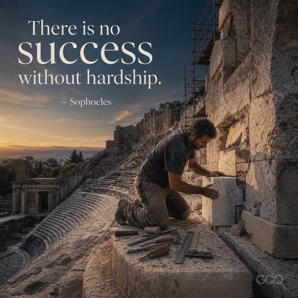 Inspirational quote by Sophocles