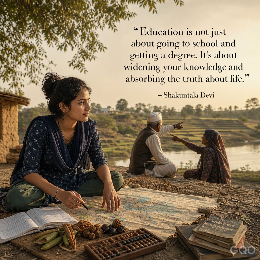 Inspirational quote by Shakuntala Devi