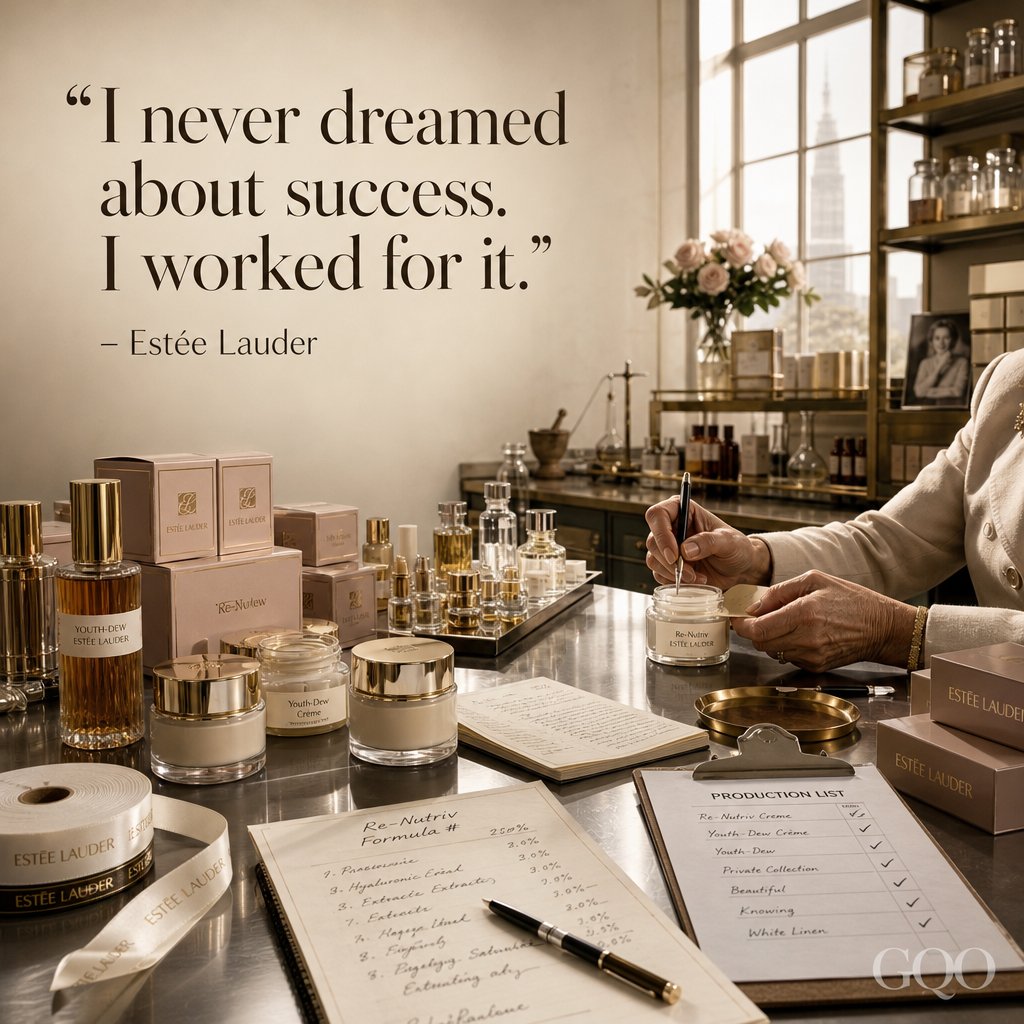 Inspirational quote by Estée Lauder