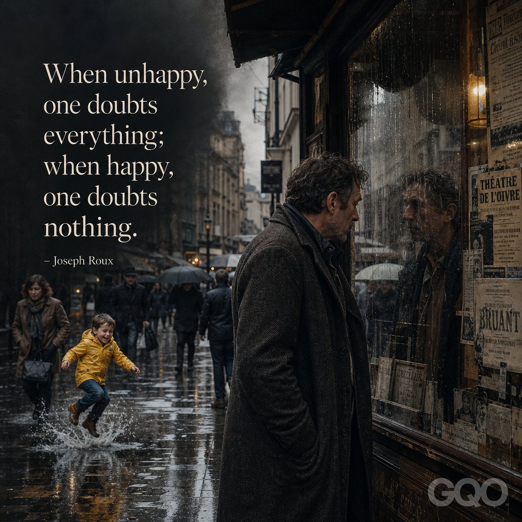 Inspirational quote by Joseph Roux