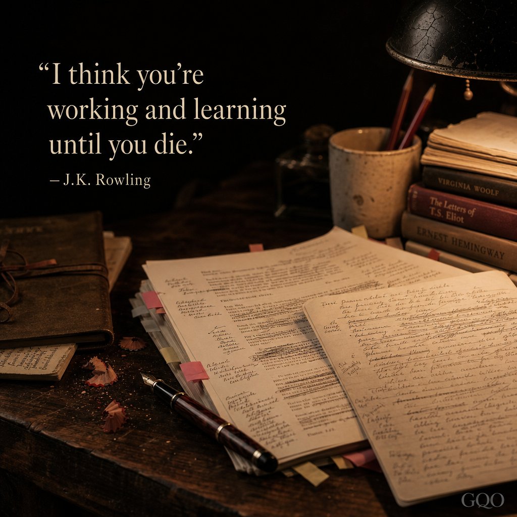 Inspirational quote by J.K. Rowling