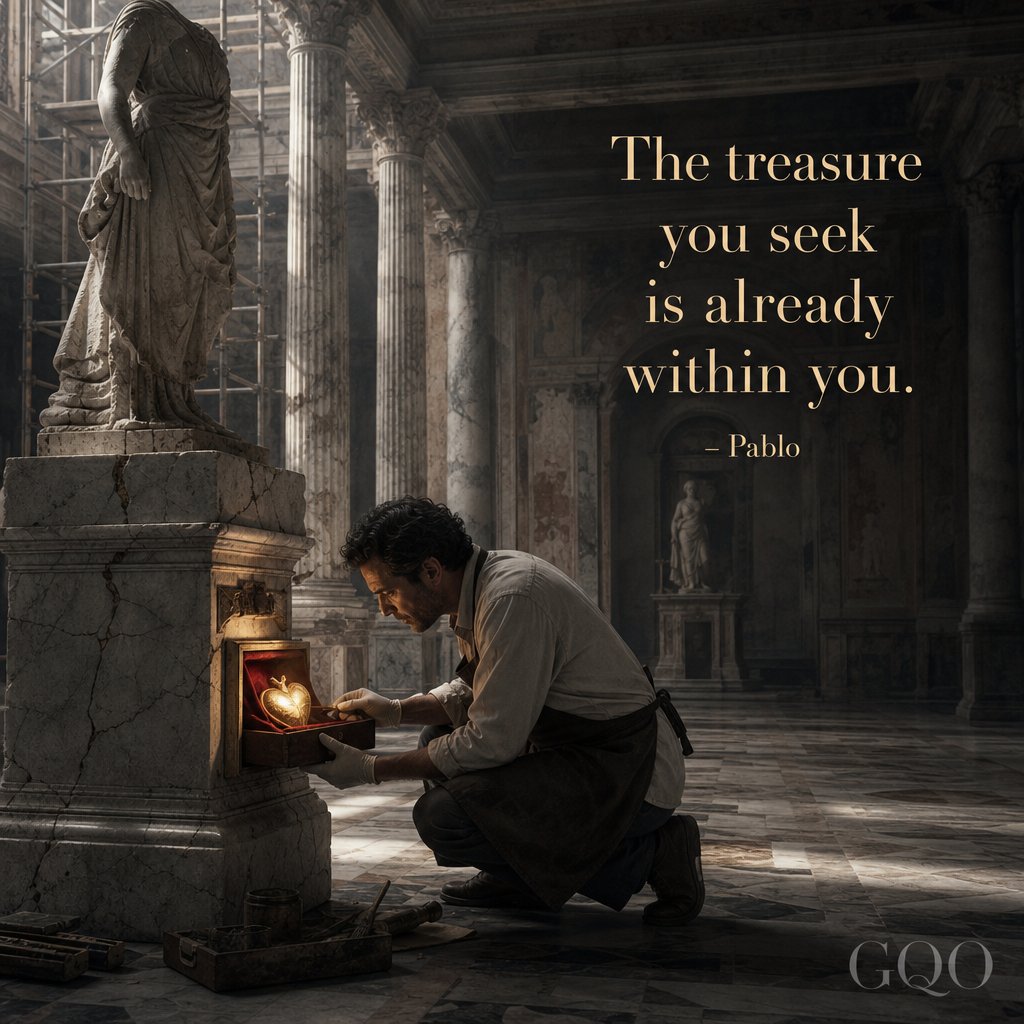 Inspirational quote by Pablo